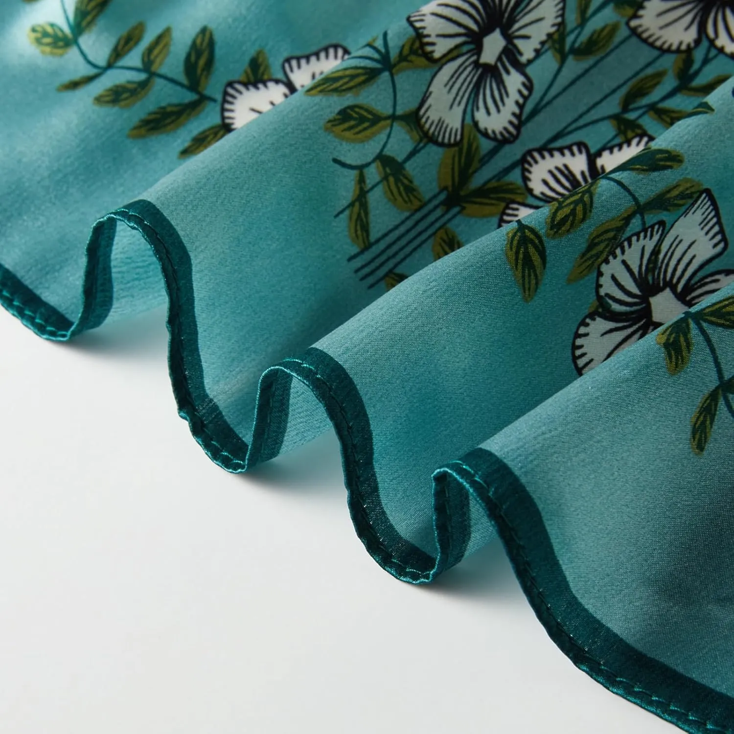 100% Mulberry Silk Neck Scarf 35" Inches Large Square Scarfs for Women Gift Packed