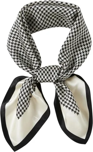 100% Mulberry Silk Scarf 27"x27" Square Silk Scarves Hair Wrap Neck Head Scarf for Women, Mothers Day Gifts