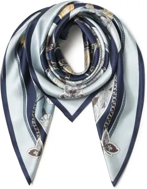100% Pure Mulberry Silk Scarf 35" Large Square Lightweight Headscarf –Women’s Hair Wraps The shawl-With Gift Packed