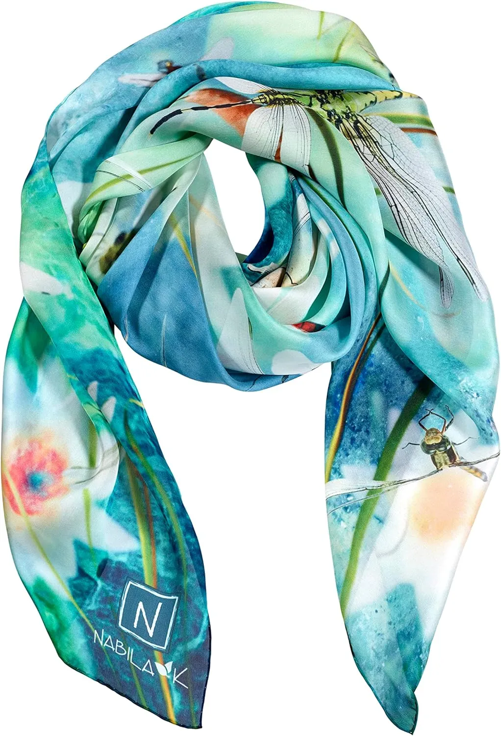 100% Silk Fashion Scarf