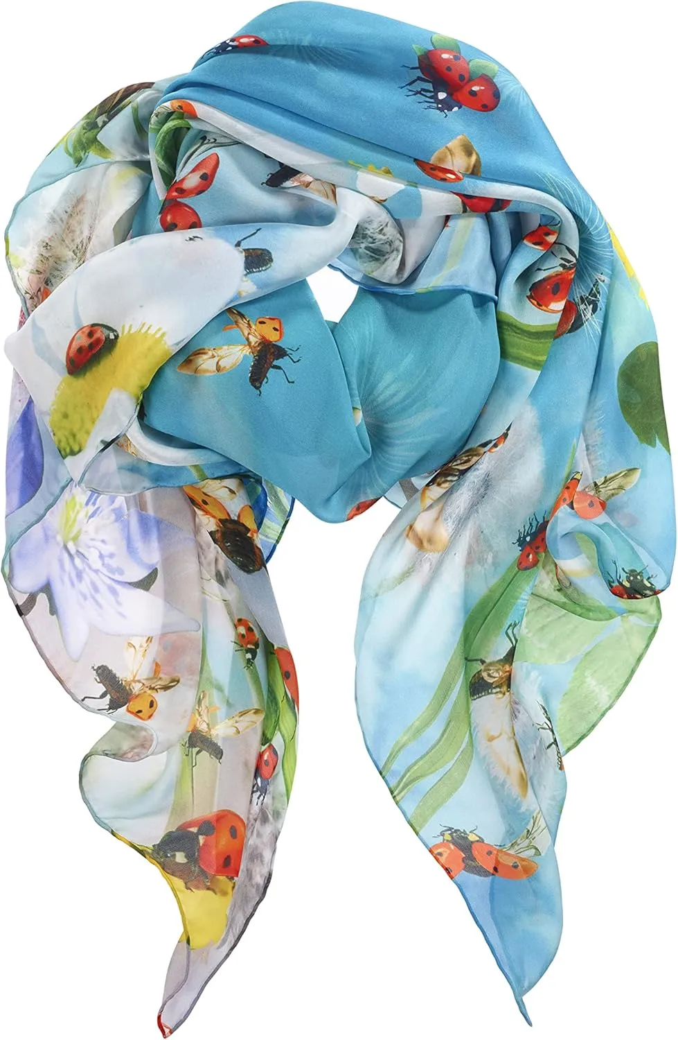 100% Silk Fashion Scarf