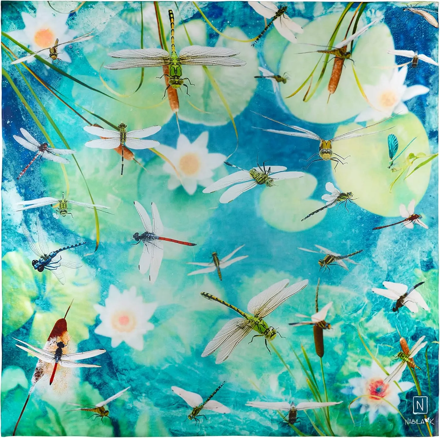 100% Silk Fashion Scarf