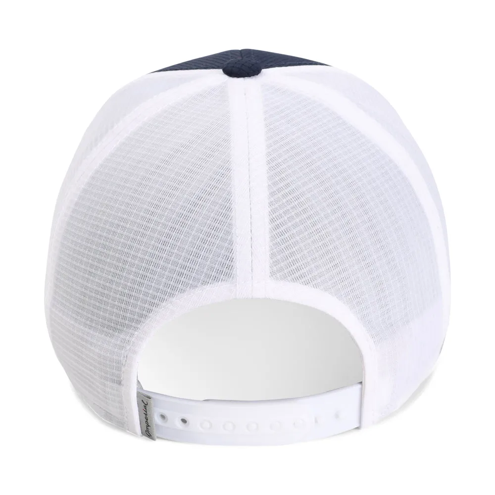 1440M - The Aperture Mesh Back Grid Pattern Performance Cap
