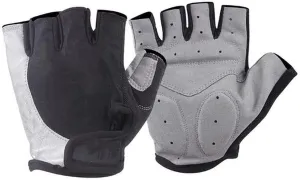 1Pair Multipurpose Gel Half Finger Cycling Gloves Anti Slip Anti Sweat Bicycle Anti Shock MTB Road Bike Sports Gloves,Gray,XL