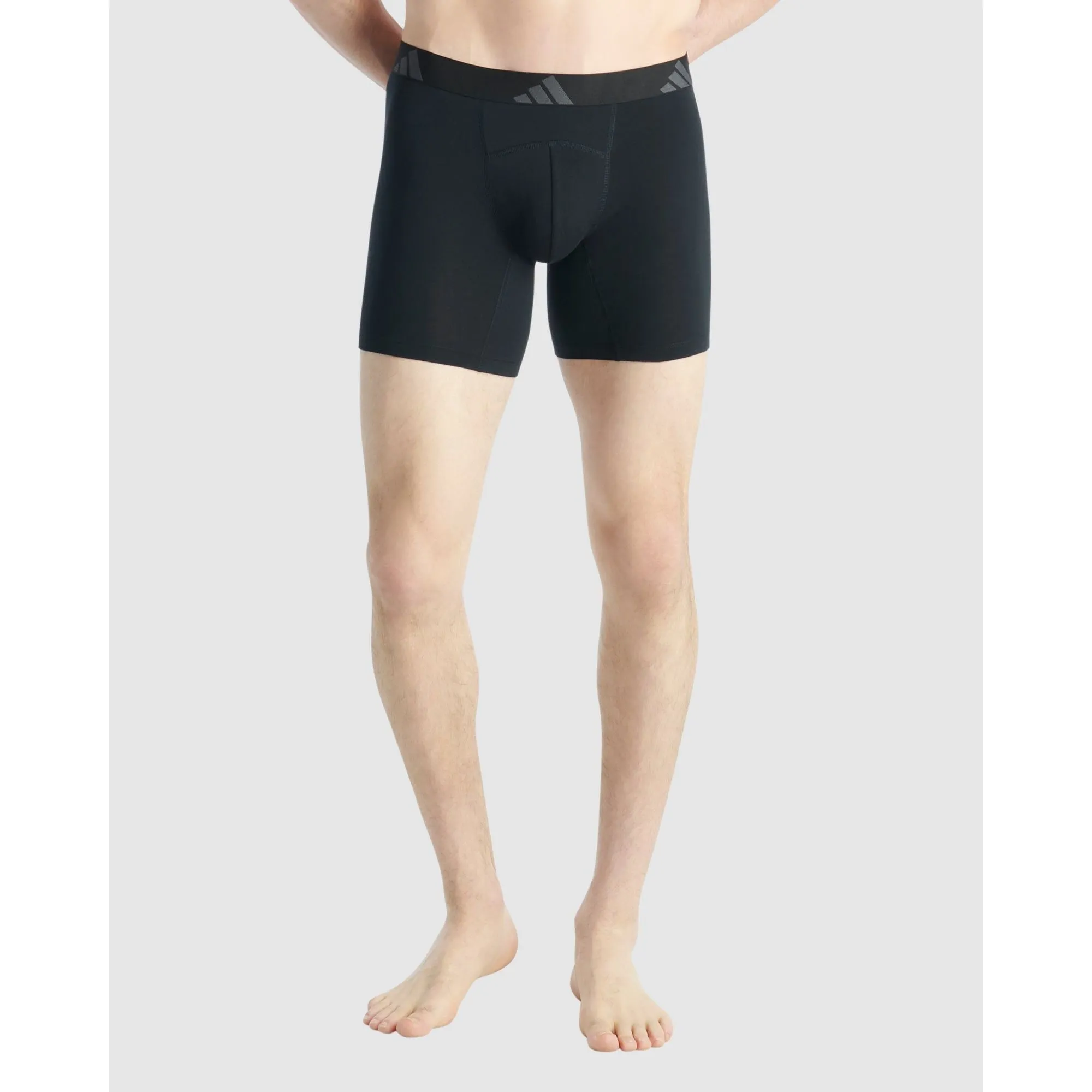2 Pack Active Flex Cotton Ergonomic Boxer Brief Underwear