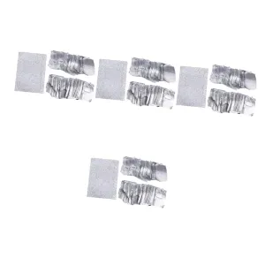 2000 pcs Nail Foil Wraps Gel Nail Polish Remover Packs Soak Off Nail Art Removal Easy Soak Off Varnish Cleaner Home Use