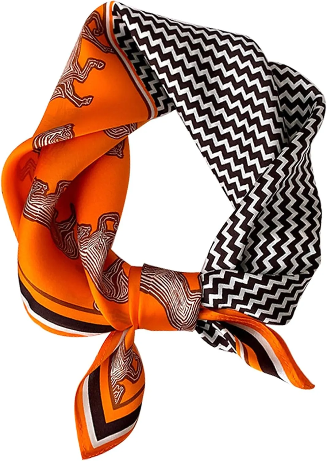 21" Mulberry Silk Scarfs Small Square Scarfs Fashion Neck Scarf Hair scarf for Women Gift Packed