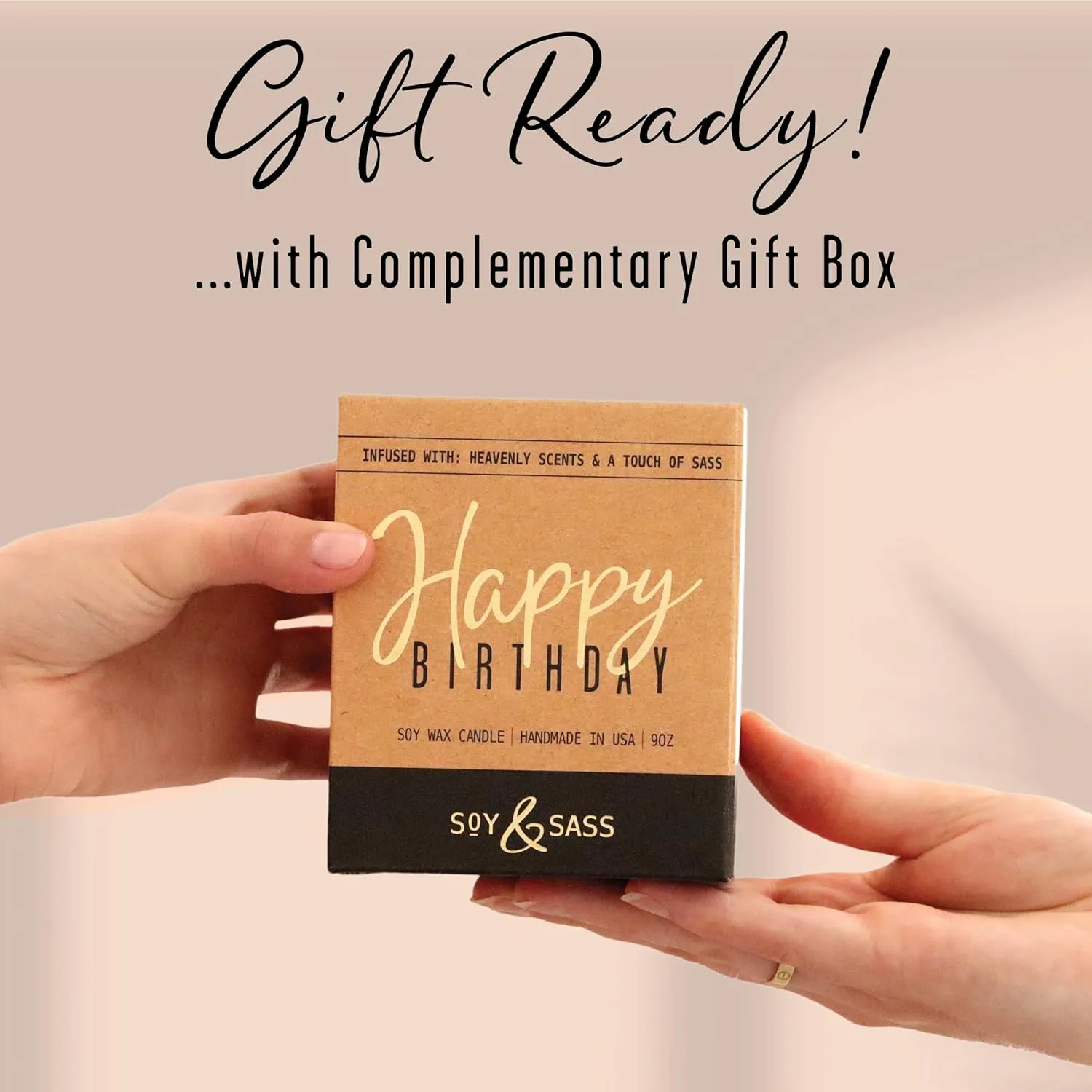 29th Birthday Gifts for Women - 'Limited Edition 1996' Soy Candle, w/Champagne on Ice I 29 Birthday Gifts for Women I 29st Birthday Gift for Her Ideas I 9oz Reusable Jar, 50Hr Burn, Made in USA