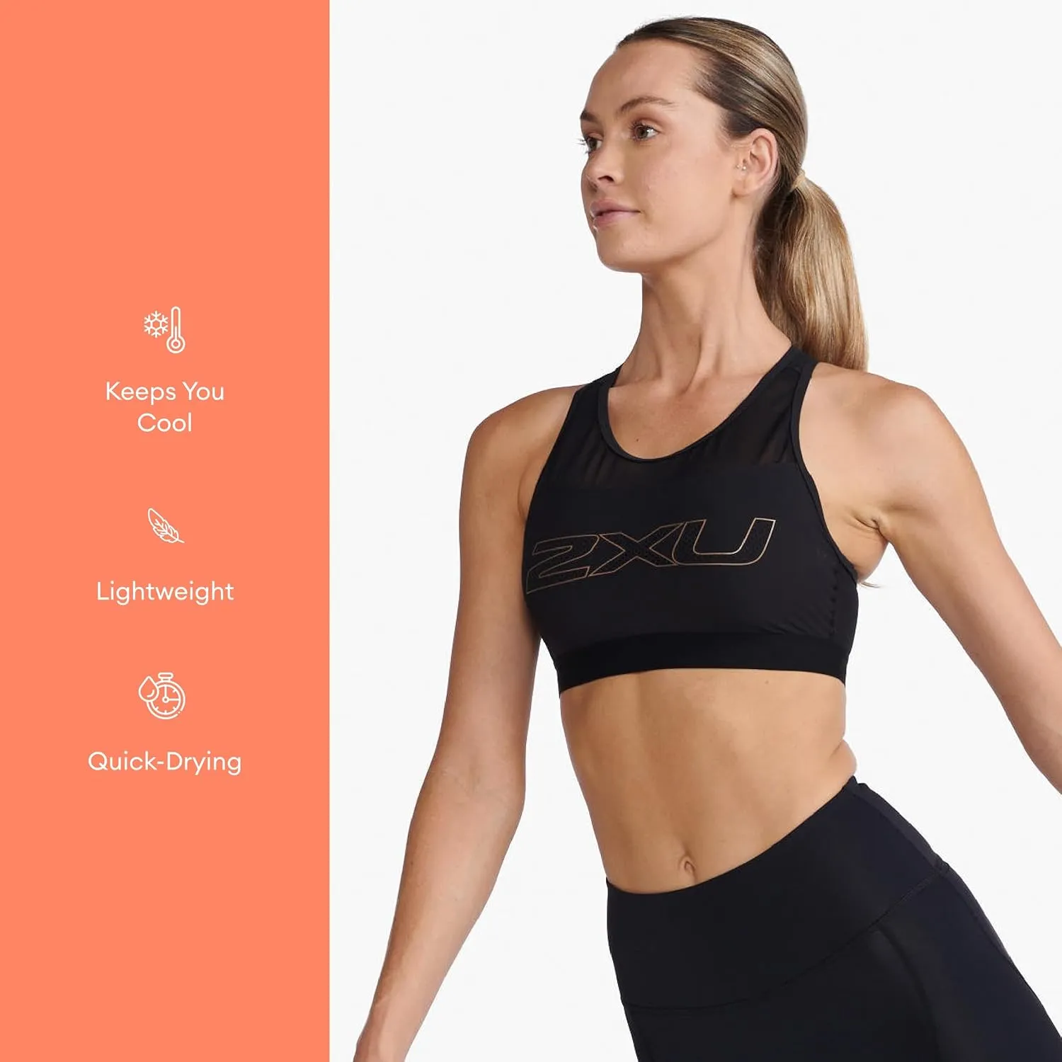 2XU Women's Aero Tri Medium Impact Bra