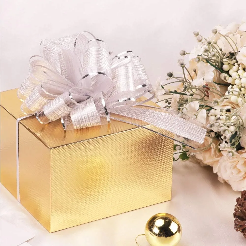 30 Gift Boxes 6x6x4 Inches Small Christmas Gift Boxes with Lids, Gold Gift Boxes Bulks for Wedding, Party, Birthday, Bridesmaid Proposal Boxes for Light Weight Gifts (Glossy Gold, Grain Texture)