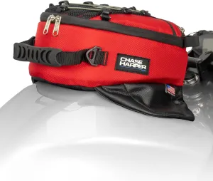 450M Magnetic Tank Bag, Water-Resistant, Tear-Resistant, Industrial Grade Ballistic Nylon with Anti-Scratch Rubberized Polymer Bottom - Red