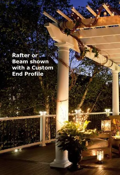 6" PVC Beam