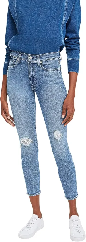 7 For All Mankind Women's Ankle Skinny Jeans