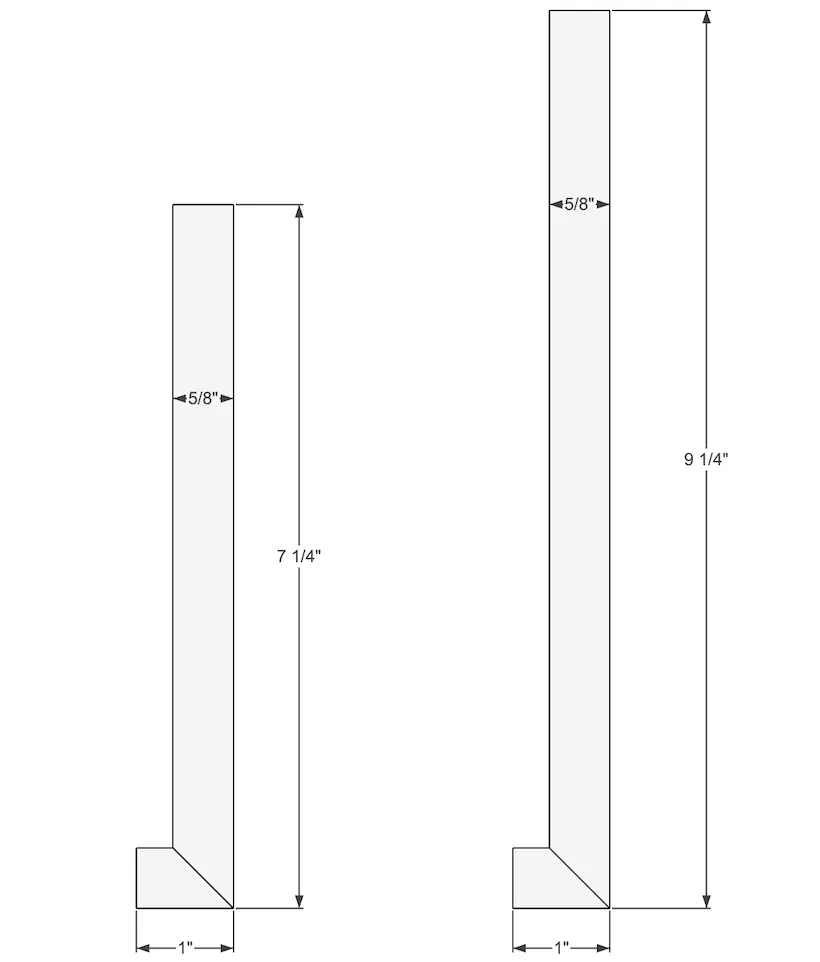8" PVC Fascia Board