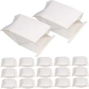 ABOOFAN 50pcs Vomit Bags for Adults Portable Emesis Bags for Travel Car Airplane for Easy Clean Up and Emergency Use