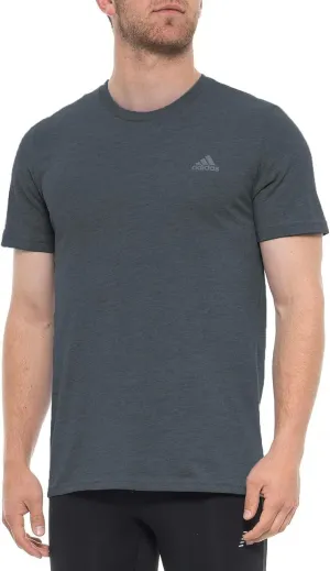 adidas 60/40 Men's T-Shirt (Dark Grey Heather, Medium)