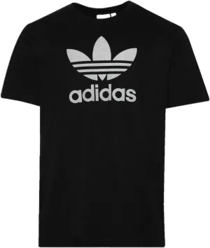 Adidas Originals Trefoil T-Shirt - Men's (JP1262, Black/Iron Metallic)