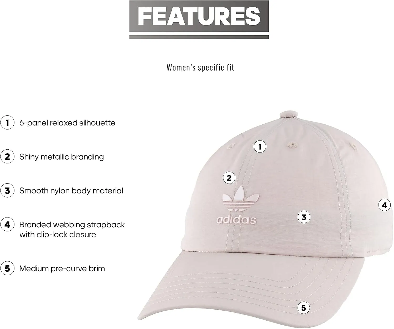 adidas Originals Women's Originals Shine Strapback 2.0