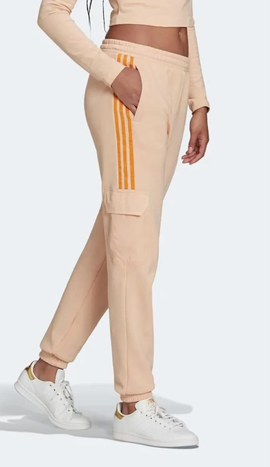 adidas Women's Classic Cargo Pants, Halo Blush