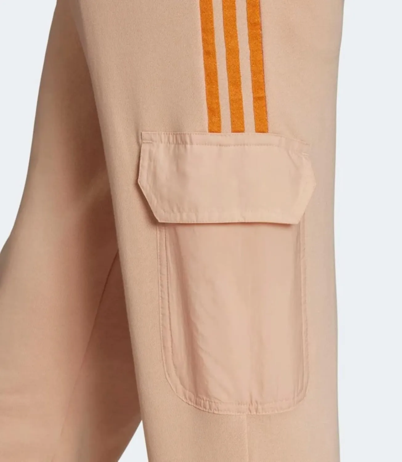 adidas Women's Classic Cargo Pants, Halo Blush