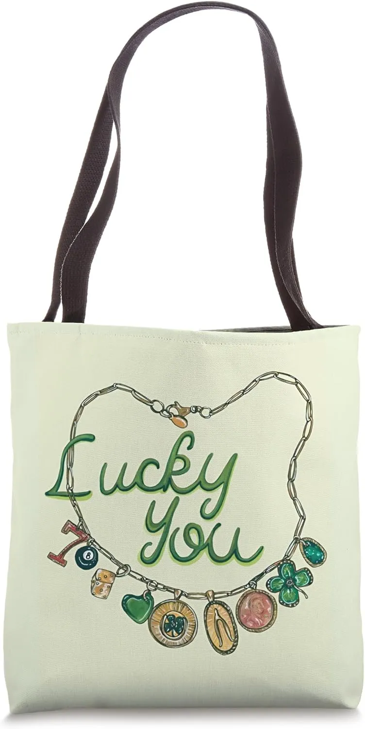 Aesthetic Coastal Cowgirl Lucky Preppy Collage Summer Tote Bag