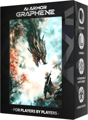 Ai Armor Graphene Series (Fantasy Dragon) - 105ct Textured Matte TCG/MTG Art Sleeves