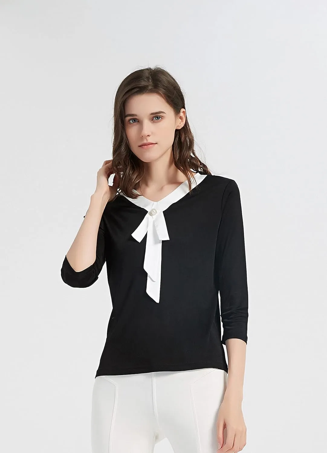 Alexander Silk Women's Mulberry Silk Shirt Tops