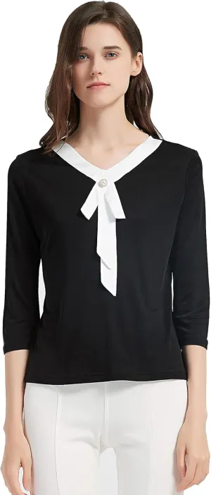 Alexander Silk Women's Mulberry Silk Shirt Tops