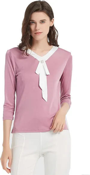 Alexander Silk Women's Mulberry Silk Shirt Tops