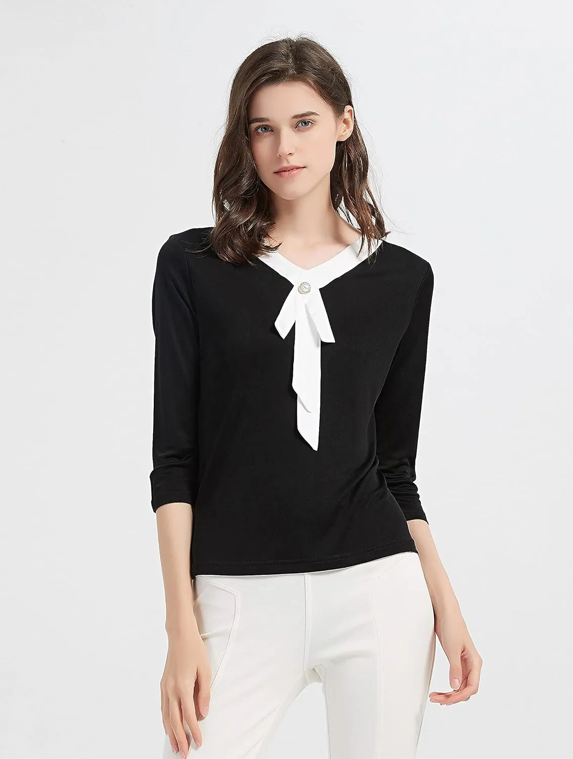 Alexander Silk Women's Mulberry Silk Shirt Tops