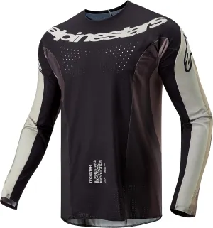 Alpinestars 3766924-892-S: Techstar Pneuma Jersey Dark Sand/Iron/Dust Grey Sm