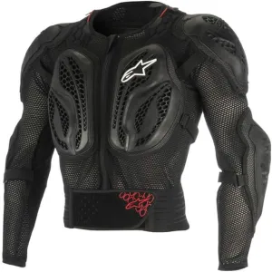 Alpinestars 6506818-13 Men's Bionic Action Motorcycle Protection Jacket, Black/Red, Large