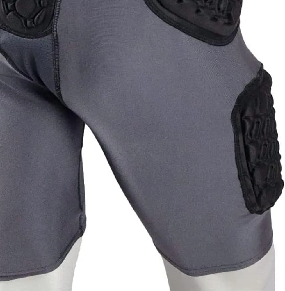 ALT III Adult High-Rise 5-Pad Integrated Girdle - Moisture-Wicking Padded Compression Girdle for Football - Mesh Ventilated Gussets - Sewn-in Hip, Tail, and Thigh Pads