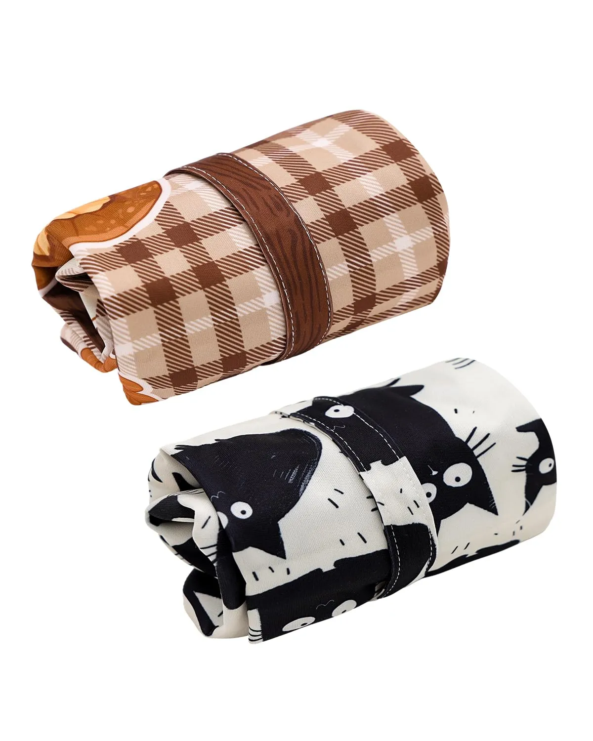 ALVABABY 2pcs Cloth Diaper Wet Dry Bags Waterproof Reusable with Two Zippered Pockets Travel Beach Pool Daycare Soiled Baby Items Yoga Gym Bag for Swimsuits or Wet Clothes 2LMD08A