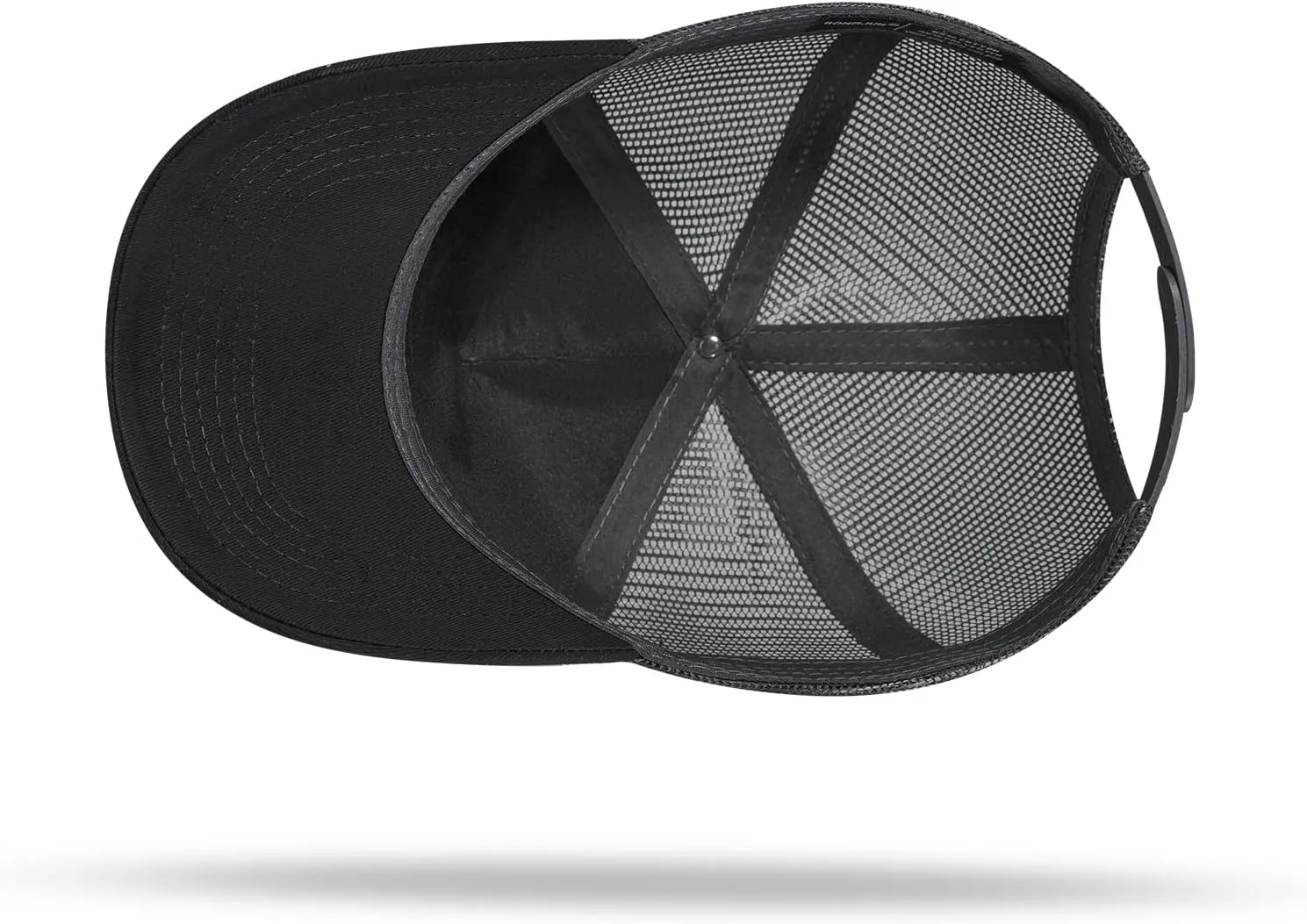 American Flag Trucker Hat - Snapback Hat, Baseball Cap for Men Women - Breathable Mesh Side, Adjustable Fit - for Casual Wear
