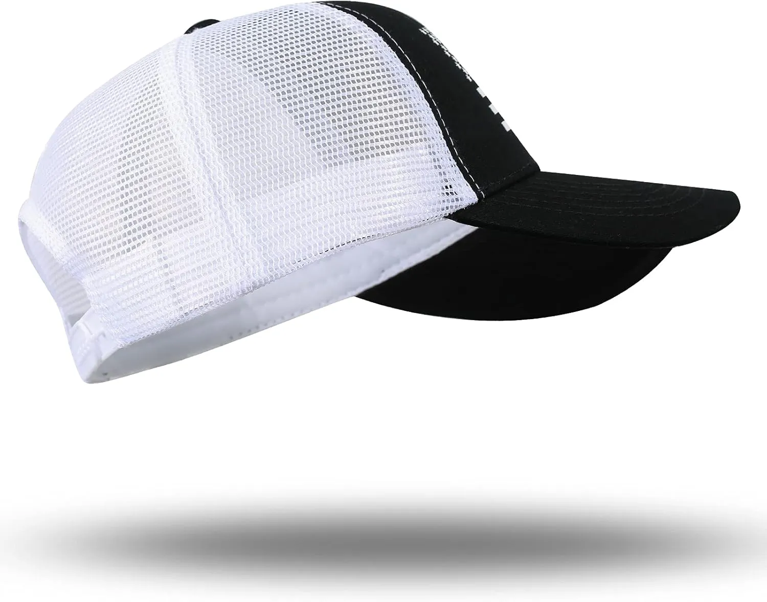 American Flag Trucker Hat - Snapback Hat, Baseball Cap for Men Women - Breathable Mesh Side, Adjustable Fit - for Casual Wear