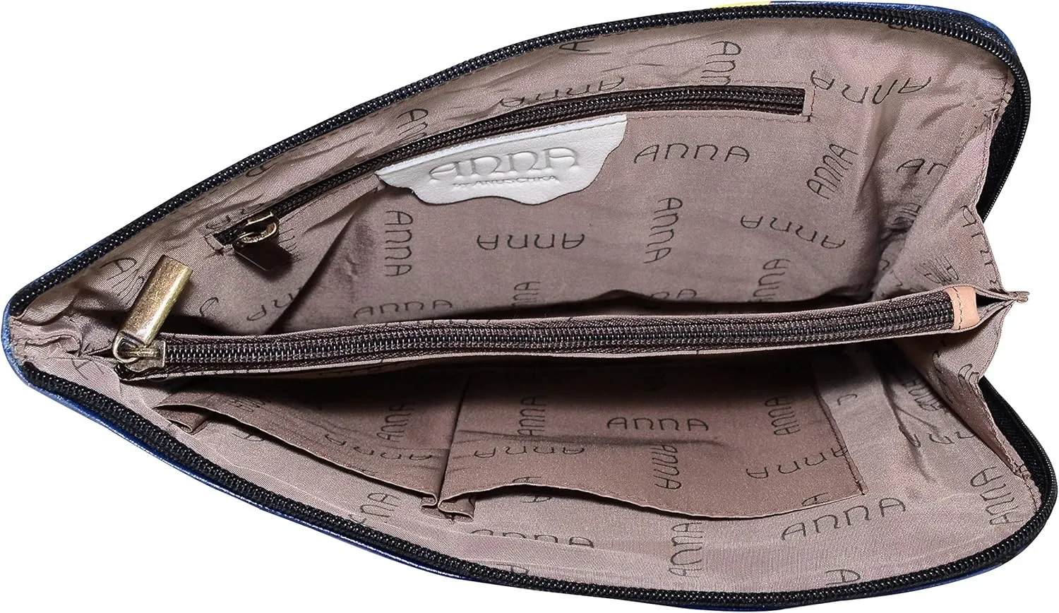 Anna by Anuschka Crossbody Organizer Bag - Genuine Leather