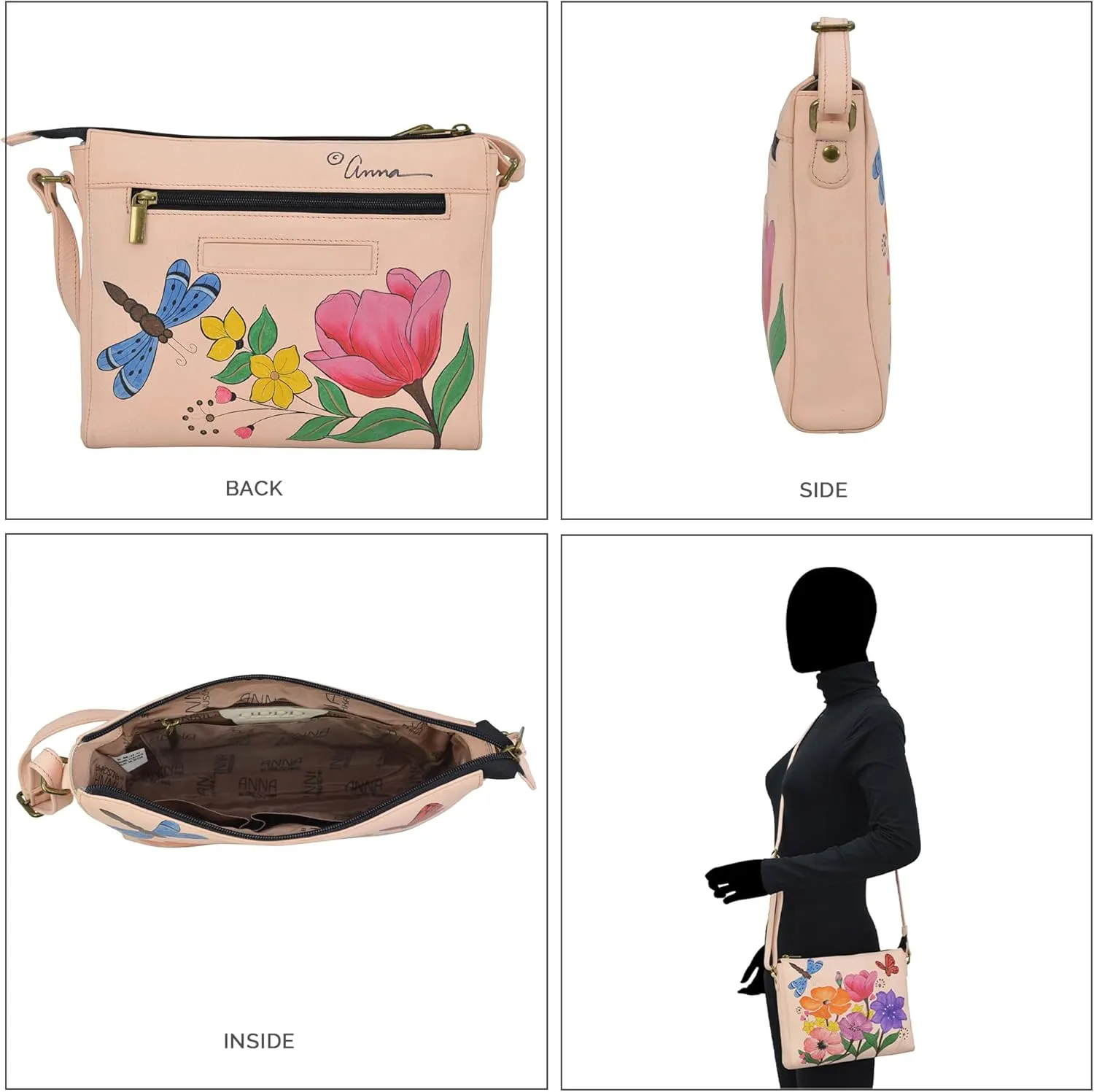 Anna by Anuschka Slim Medium Crossbody