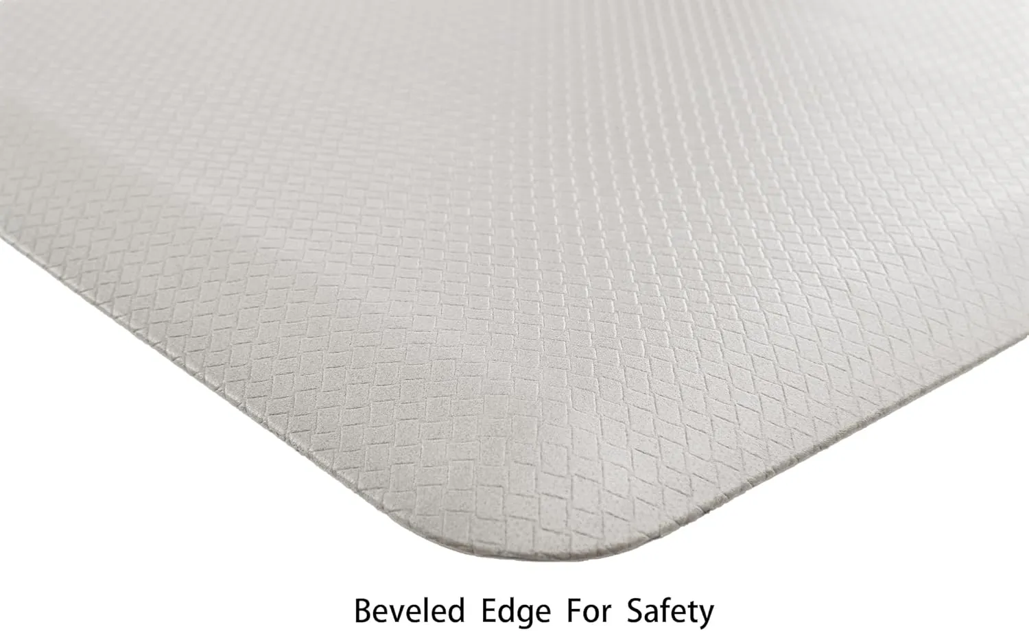 Anti Fatigue Kitchen Rugs Kitchen Mats for Floor,Cushioned Non-Slip Waterproof Ergonomic Comfort Rug Standing Mat for Kitchen,Doing Dishes,Floor,Home,Office,Sink,Laundry,Beige,17.3"x60"