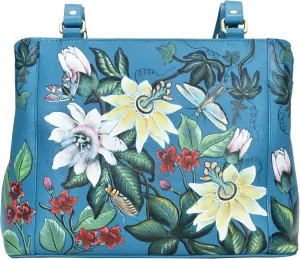 Anuschka Women’s Hand-Painted Genuine Leather Medium Everyday Tote