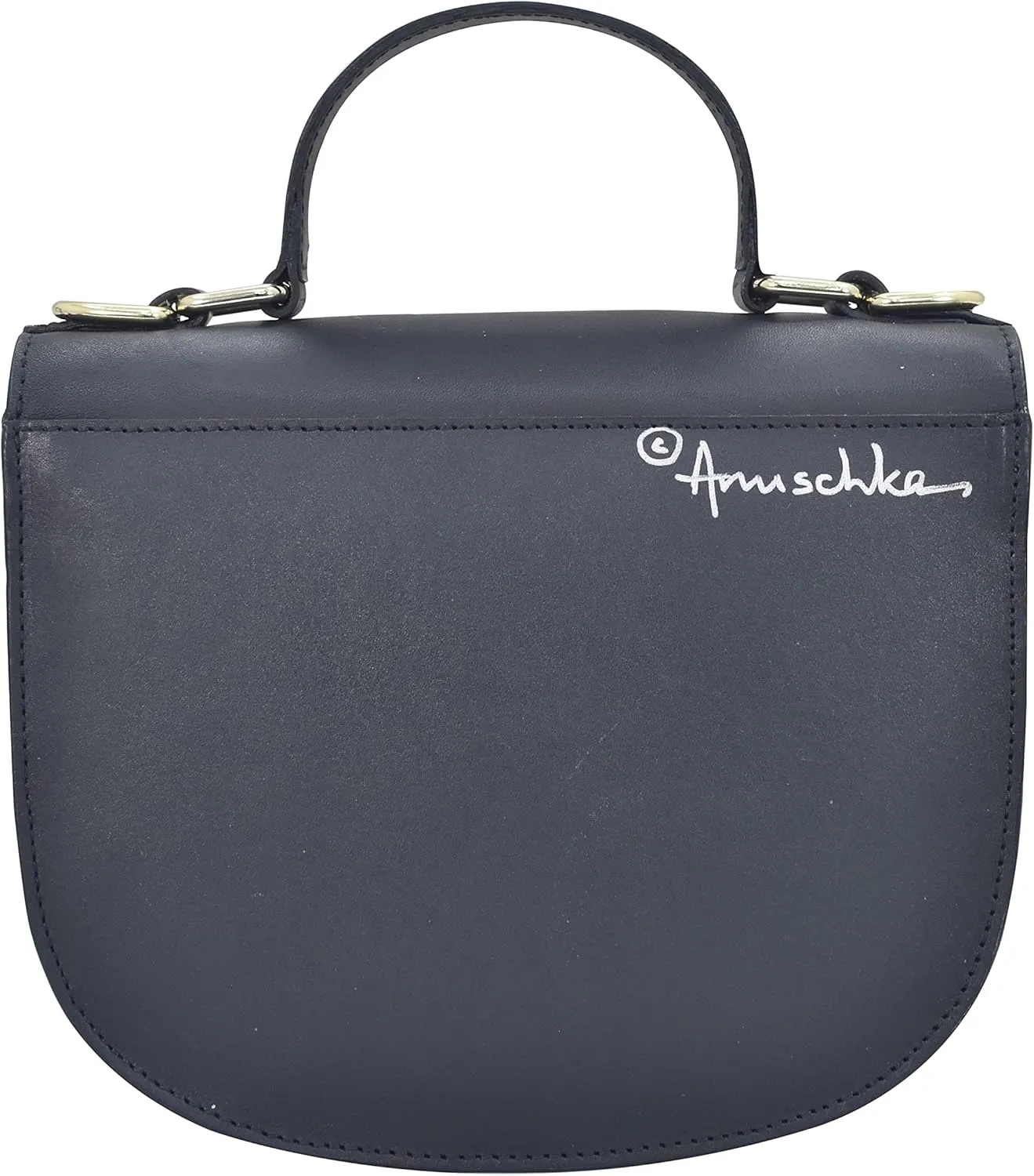 Anuschka Women's Original Head-Painted Leather Small Flap Crossbody
