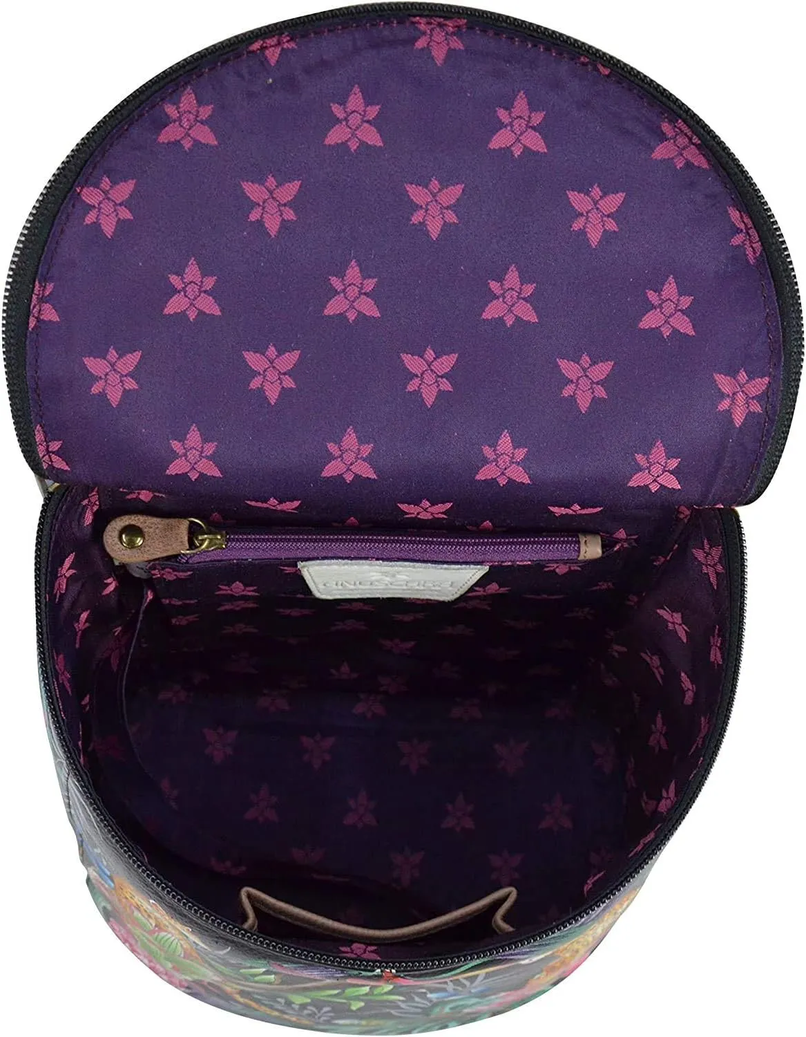 Anuschka Women’s Original Leather Hand-Painted Backpack