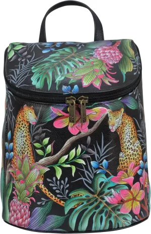 Anuschka Women’s Original Leather Hand-Painted Backpack