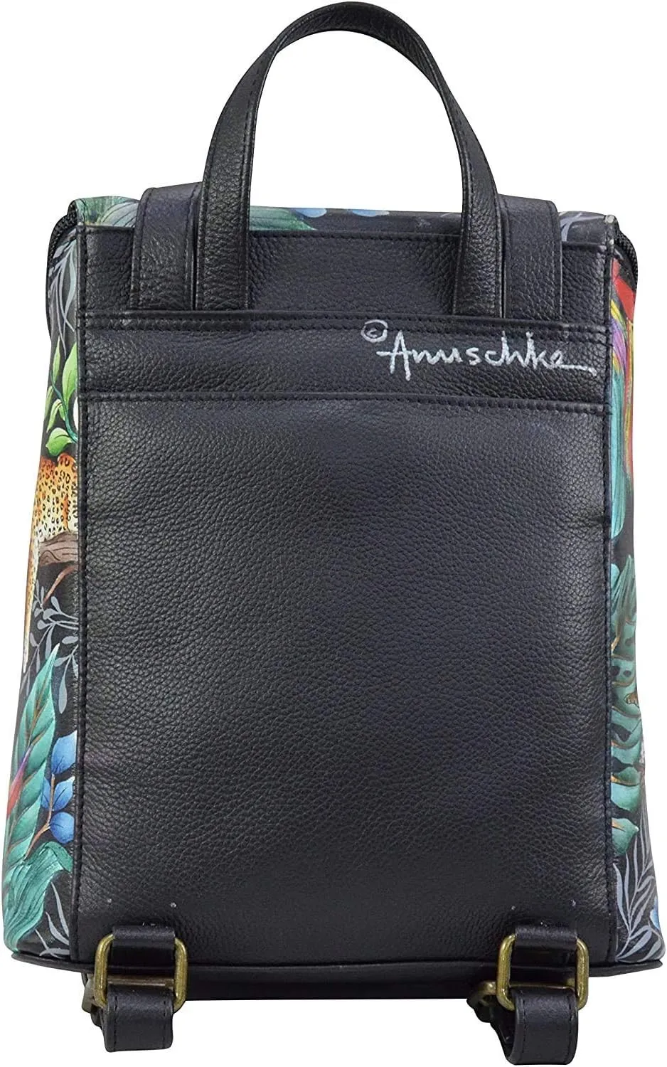 Anuschka Women’s Original Leather Hand-Painted Backpack