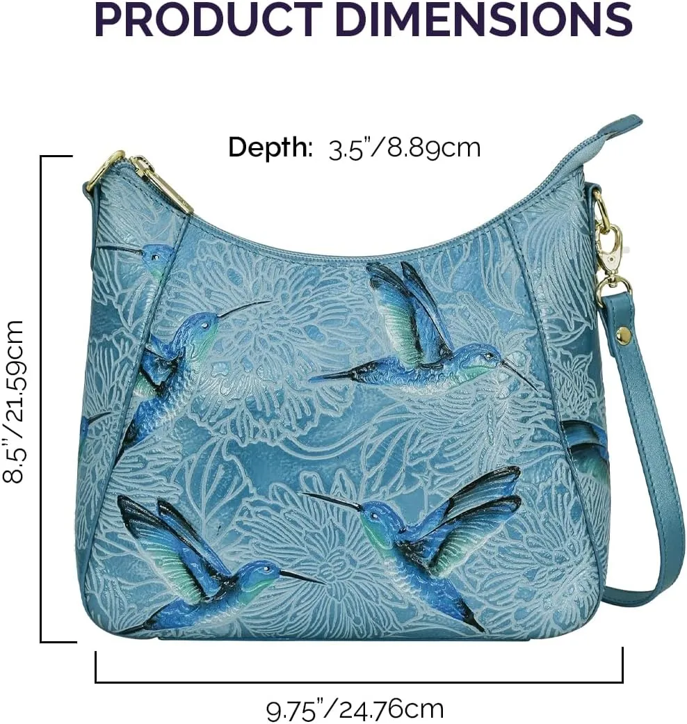 Anuschka Zip-top Shoulder Hobo-709
