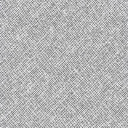 Architextures Gray - Wide Width - LAMINATED Cotton Fabric - Robert Kaufman