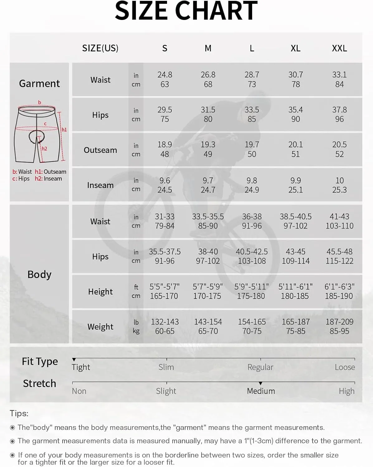 ARSUXEO 4D Padded Bike Shorts for Men Cycling Shorts with Phone Pockets Bicycle Biking Shorts