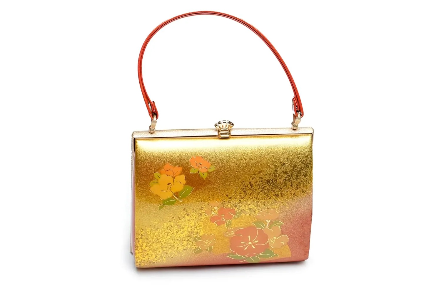 Authentic Japanese Kimono Purse Handbag Made in Japan PU-0199