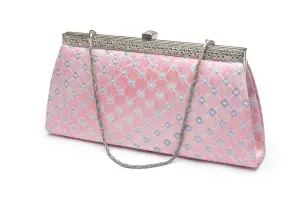 Authentic Japanese Kimono Silk Purse Handbag Made in Japan PU-0316