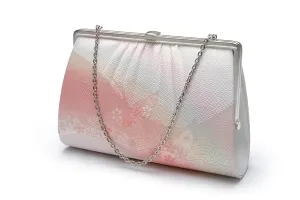 Authentic Japanese Kimono Silk Purse Handbag Made in Japan PU-0325